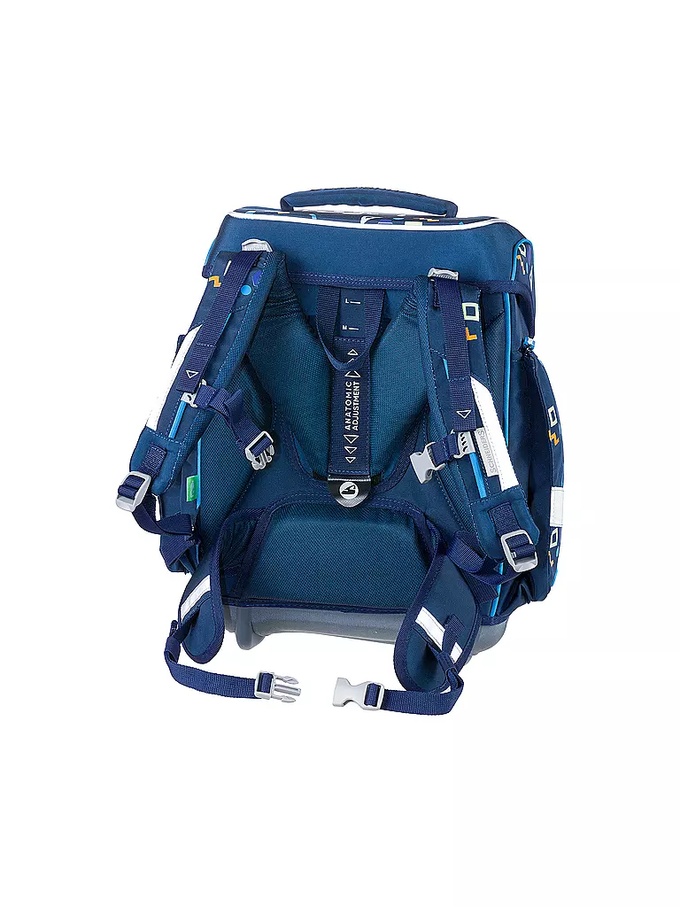 SCHNEIDERS | Schultaschen Set Ergolite 9tlg Level One | dunkelblau
