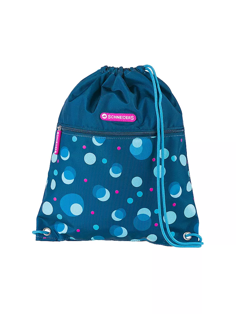 SCHNEIDERS | Schultaschen Set Ergolite 9tlg Polkadot | petrol