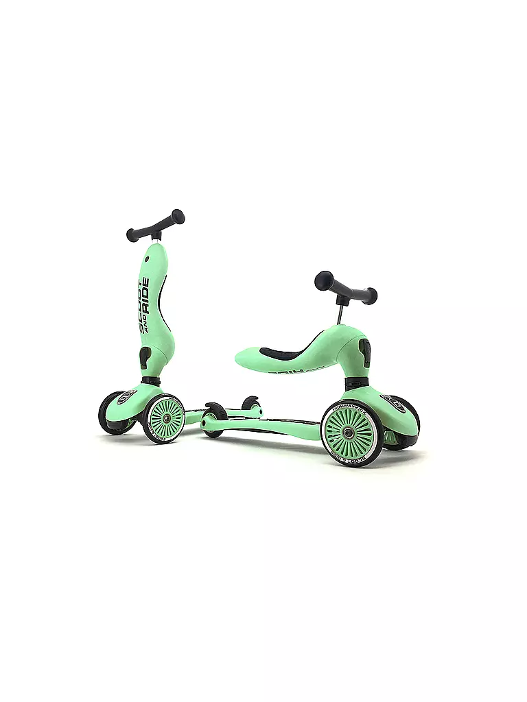 SCOOT & RIDE | 2in1 Kickboard - Highwaykick 1 (Kiwi) | grün