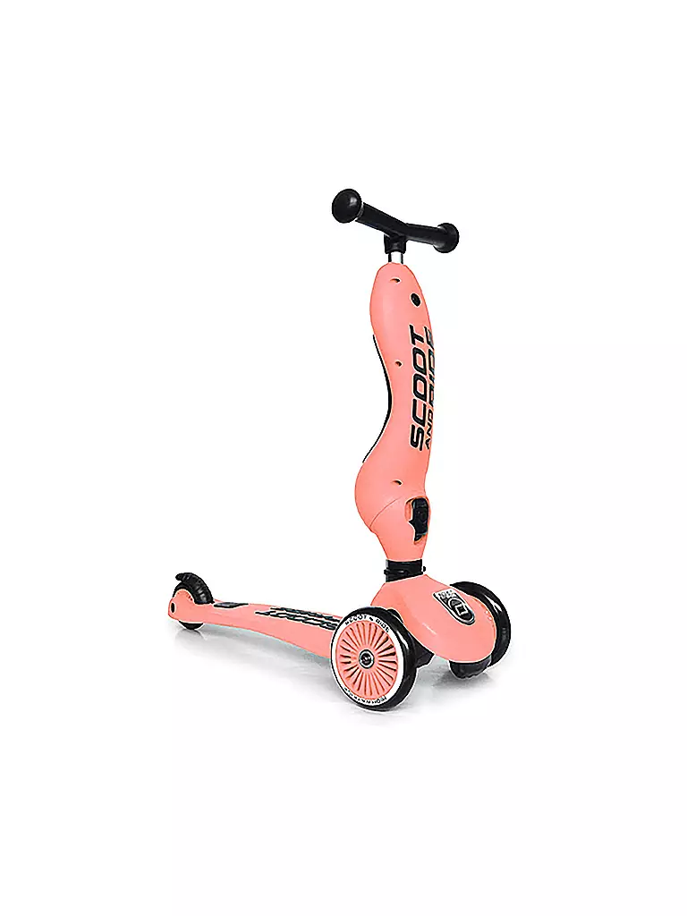 SCOOT & RIDE | 2in1 Kickboard - Highwaykick 1 (Peach) | orange