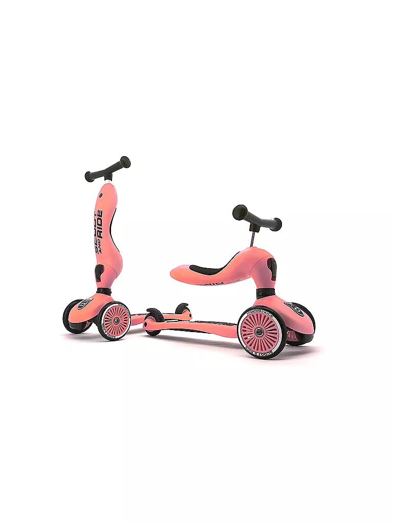 SCOOT & RIDE | 2in1 Kickboard - Highwaykick 1 (Peach) | orange