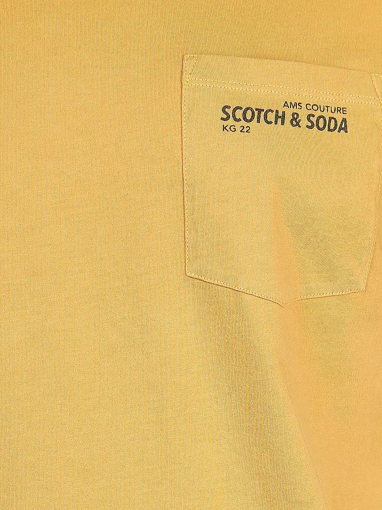 SCOTCH & SODA | T-Shirt | gelb