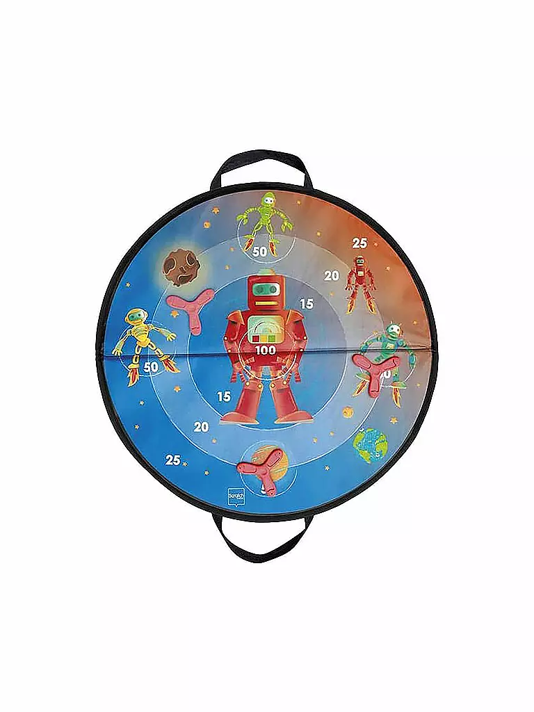 SCRATCH | Magnetische Zielscheibe Weltall | keine Farbe