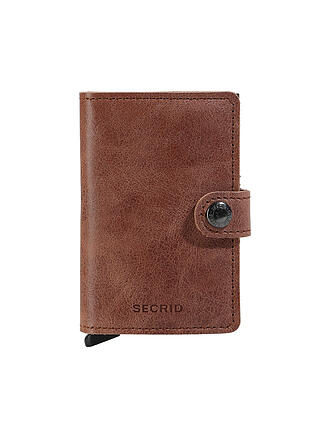 SECRID | Geldbörse - Miniwallet VINTAGE MINI Cognac Brown