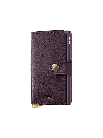SECRID | Geldbörse PREMIUM MINIWALLET Bordeaux