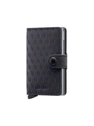 SECRID | Geldbörse Geldbörse Miniwallet Optical Mini Black Titanium