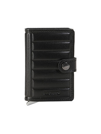 SECRID | Geldbörse - Miniwallet Premium Emboss Lines black