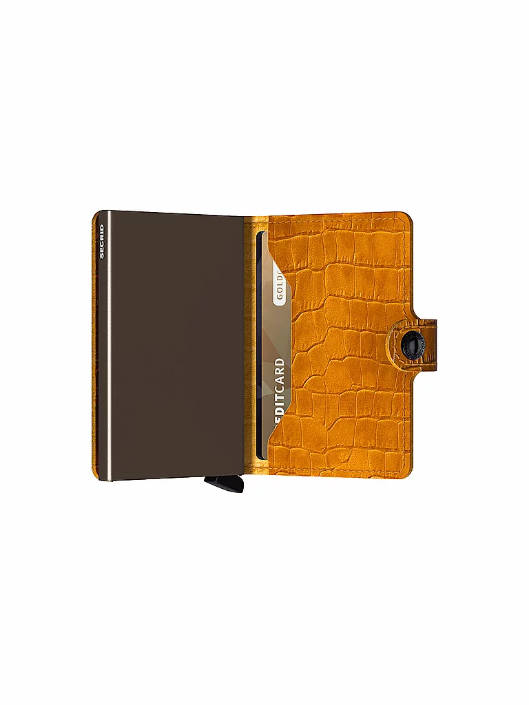 SECRID Geldbörse - Miniwallet Clea ochre senf