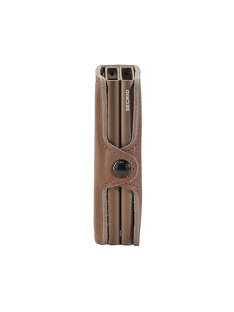 SECRID Geldbörse - Twinwallet Vintage taupe hellbraun