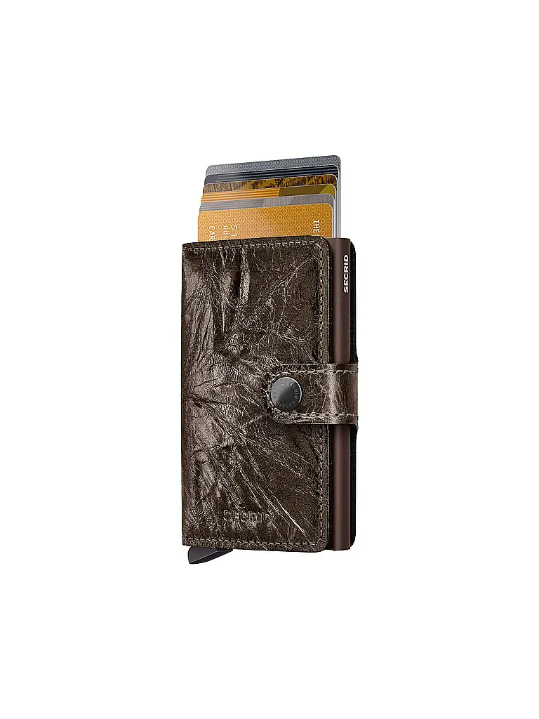 SECRID | Geldbörse - Miniwallet Bronze | braun