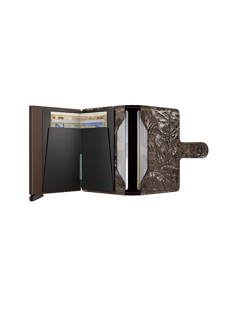 SECRID | Geldbörse - Miniwallet Bronze | braun