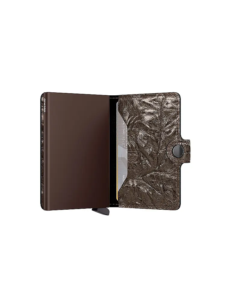 SECRID | Geldbörse - Miniwallet Bronze | braun