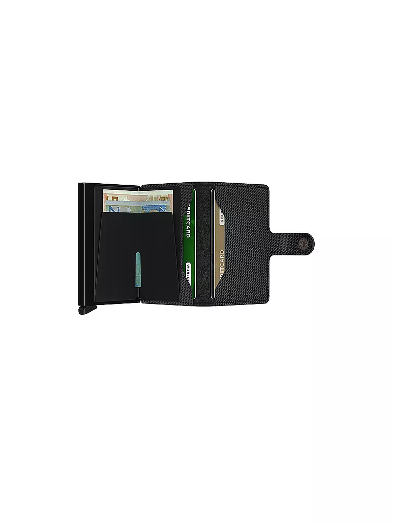 SECRID | Geldbörse - Miniwallet Carbon Black | olive