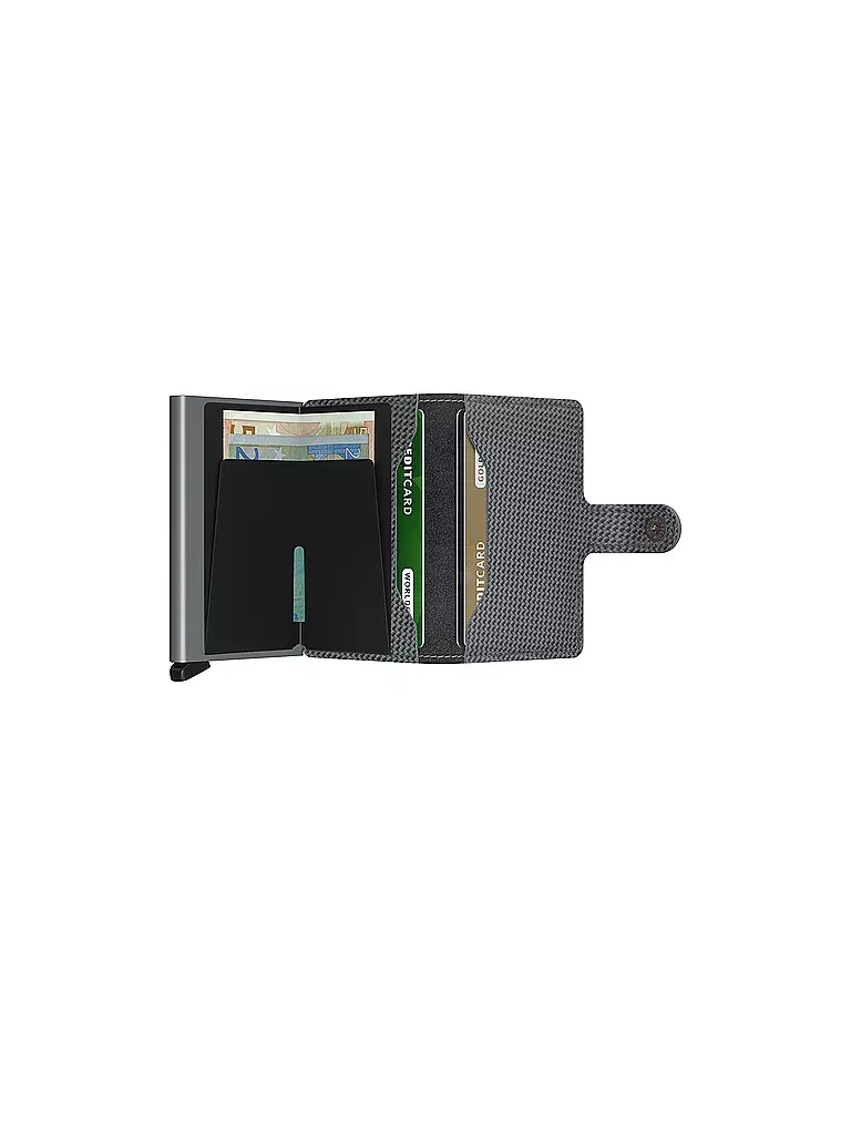 SECRID | Geldbörse - Miniwallet Carbon Cool Grey | olive