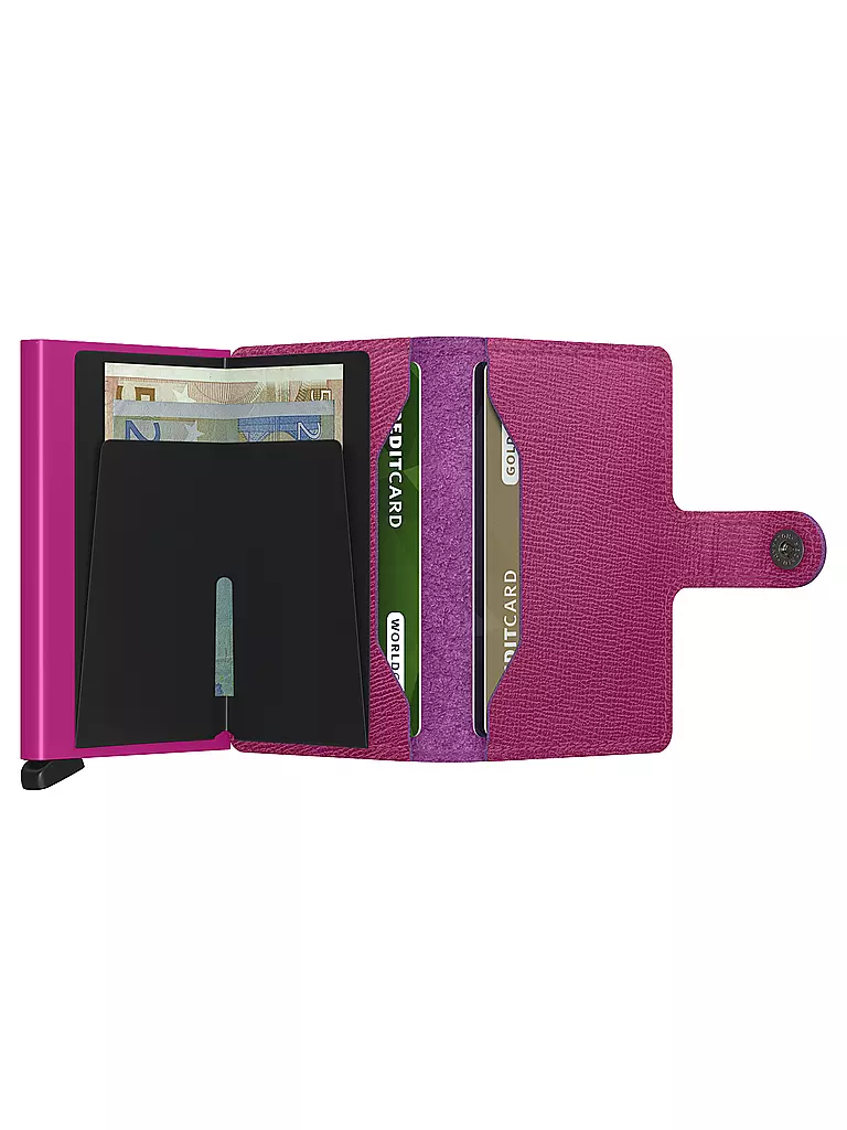 SECRID | Geldbörse - Miniwallet Crisple Mini Fuchsia | dunkelblau
