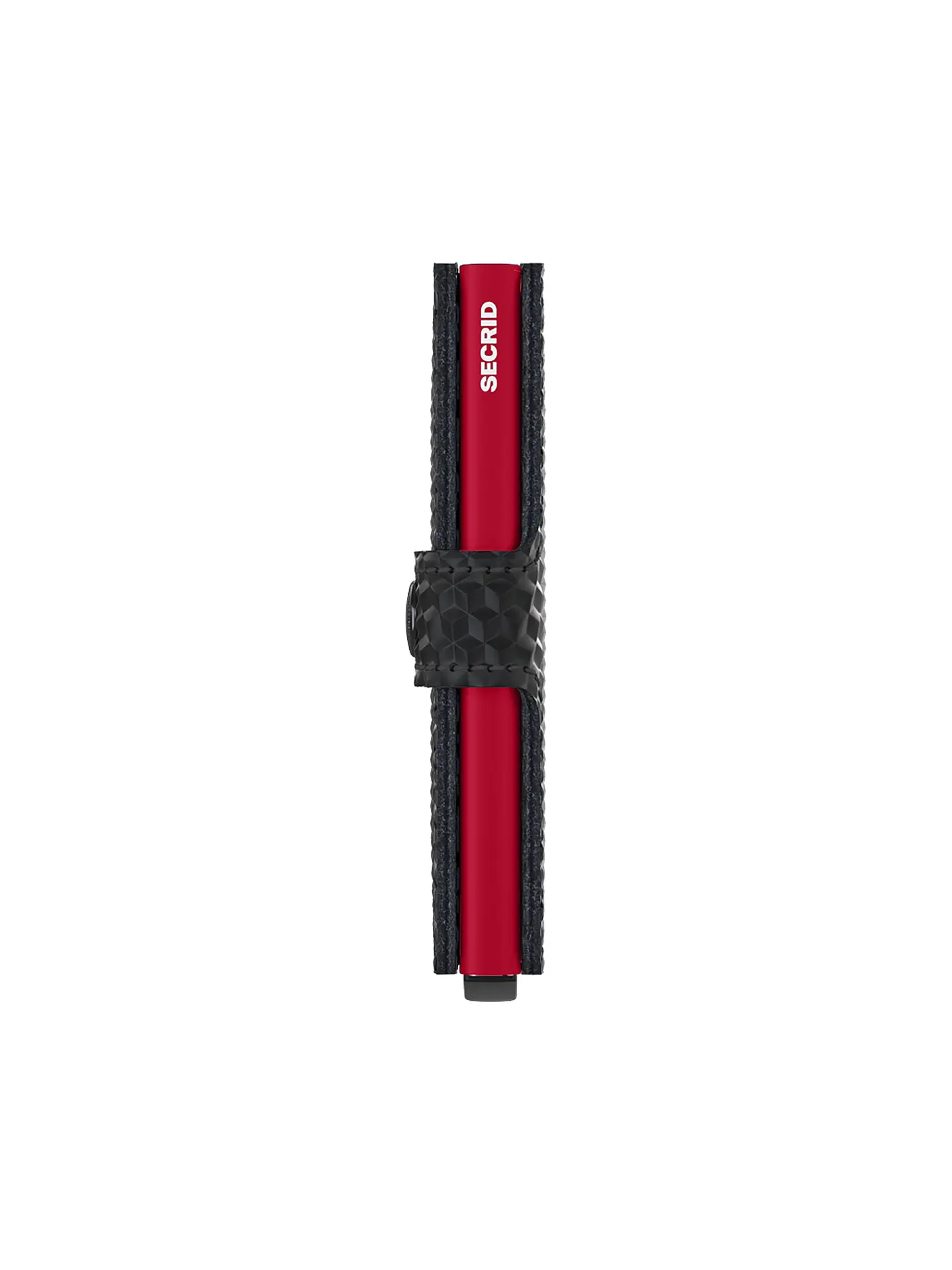 SECRID | Geldbörse - Miniwallet Cubic Black Red | schwarz