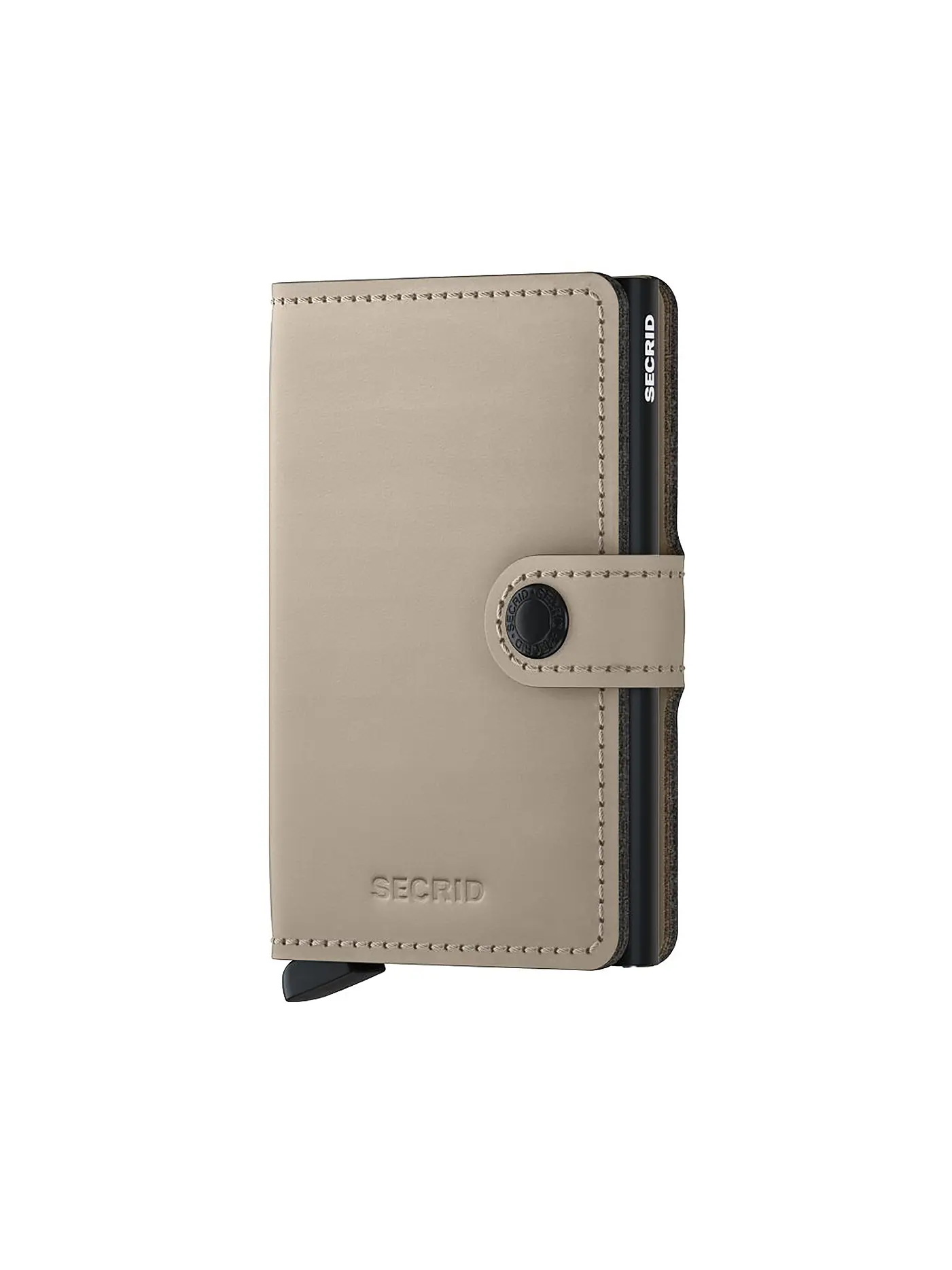 SECRID | Geldbörse - Miniwallet Matte Night Blue Orange | creme