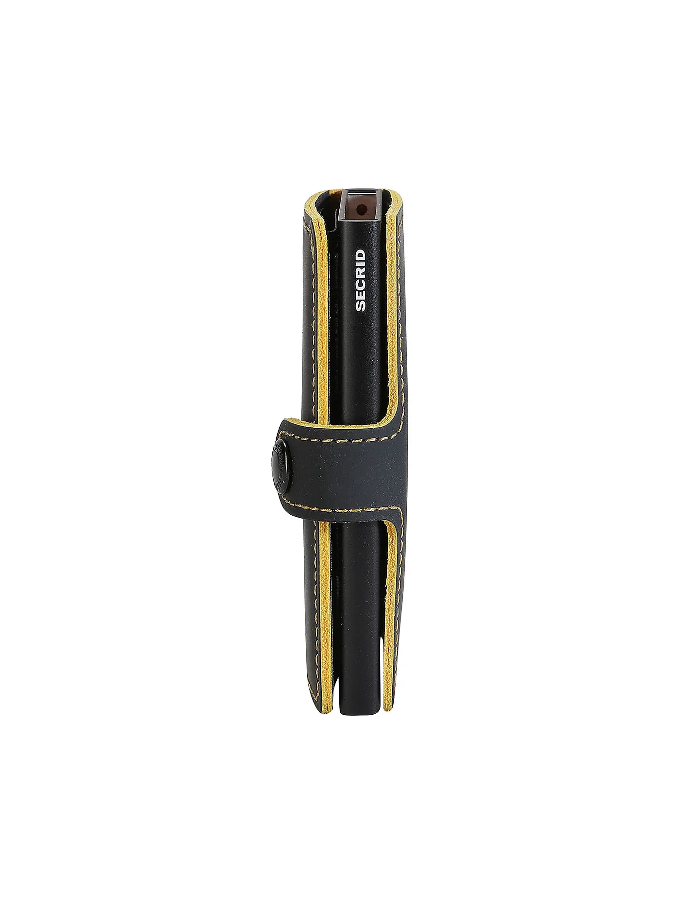 SECRID | Geldbörse - Miniwallet MATTE Mini black & ochre | schwarz