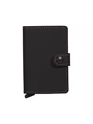 SECRID | Geldbörse - Miniwallet MATTE Mini black fuchsia  | Schwarz