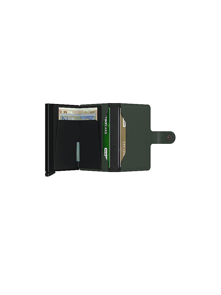 SECRID | Geldbörse - Miniwallet Matte Mini Green/Black | grün