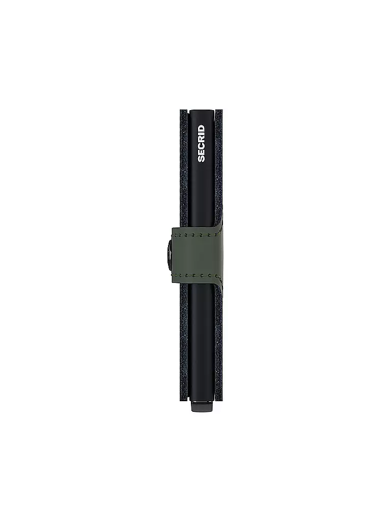 SECRID | Geldbörse - Miniwallet Matte Mini Green/Black | schwarz