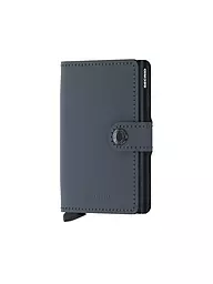 SECRID | Geldbörse - Miniwallet MATTE Mini black & ochre | dunkelblau