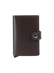 SECRID | Geldbörse - Miniwallet Original Mini Black | braun