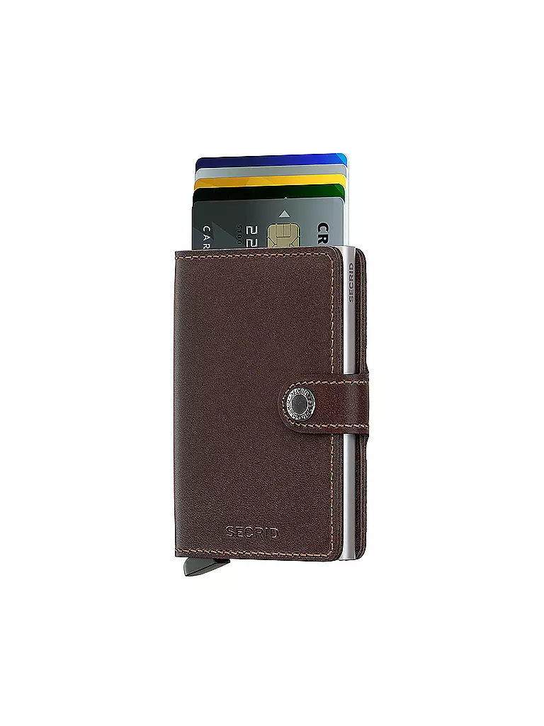 SECRID | Geldbörse - Miniwallet Original Mini Dark Brown | braun