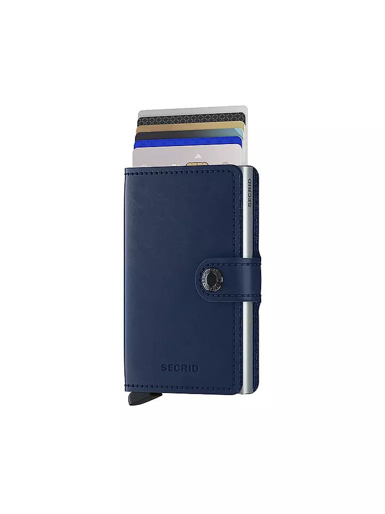 SECRID | Geldbörse - Miniwallet Original Mini Navy | hellblau