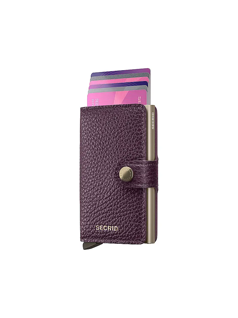 SECRID | Geldbörse - Miniwallet PEBBLE MINI Grape | 