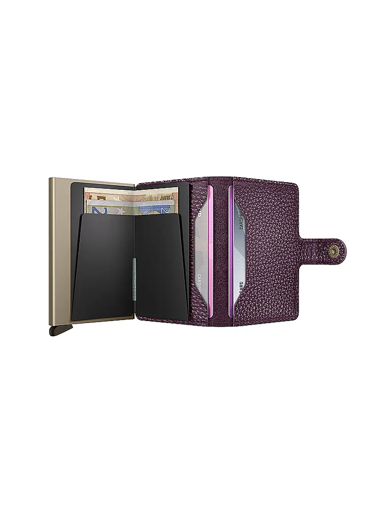 SECRID | Geldbörse - Miniwallet PEBBLE MINI Grape | 