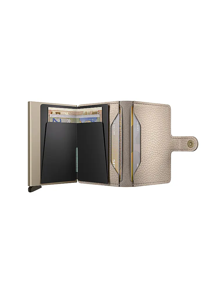 SECRID | Geldbörse - Miniwallet PEBBLE MINI Latte | 