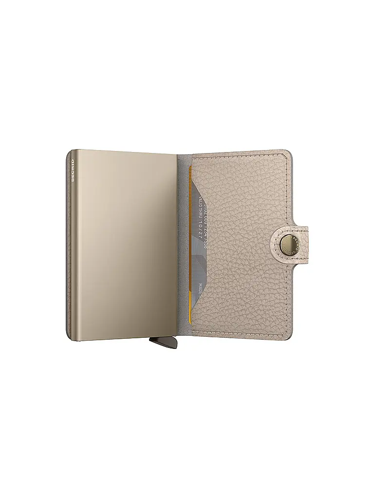 SECRID | Geldbörse - Miniwallet PEBBLE MINI Latte | 