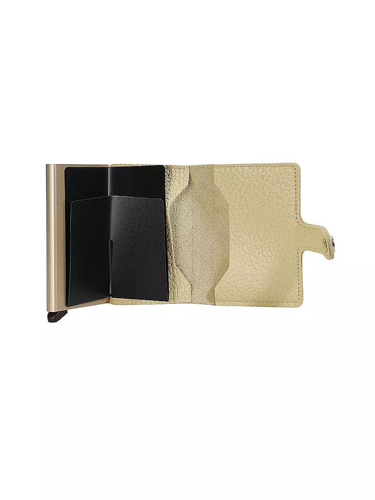 SECRID | Geldbörse - Miniwallet PEBBLE MINI MPE_Butter Yellow | rosa