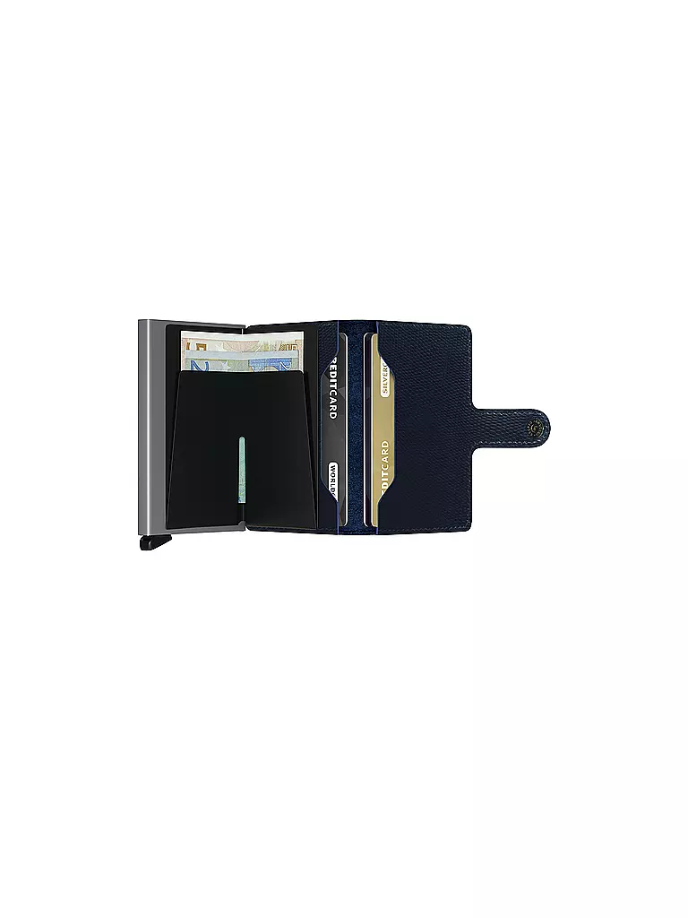 SECRID | Geldbörse - Miniwallet Rango Mini Blue Titanium | blau