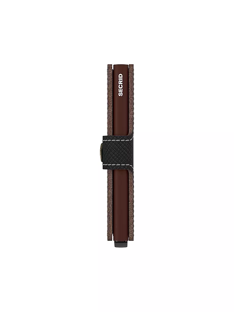 SECRID | Geldbörse - Miniwallet Saffiano Brown | hellbraun