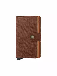 SECRID | Geldbörse - Miniwallet Saffiano Olive | hellbraun