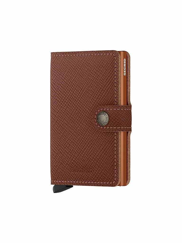 SECRID | Geldbörse - Miniwallet Saffiano Caramel | hellbraun