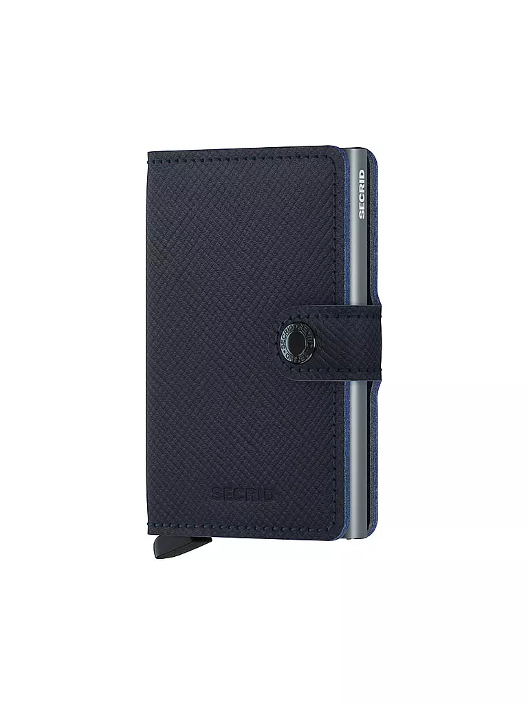 SECRID | Geldbörse - Miniwallet Saffiano Navy | blau