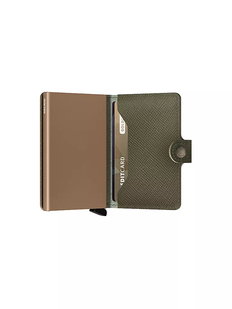 SECRID | Geldbörse - Miniwallet Saffiano Olive | olive