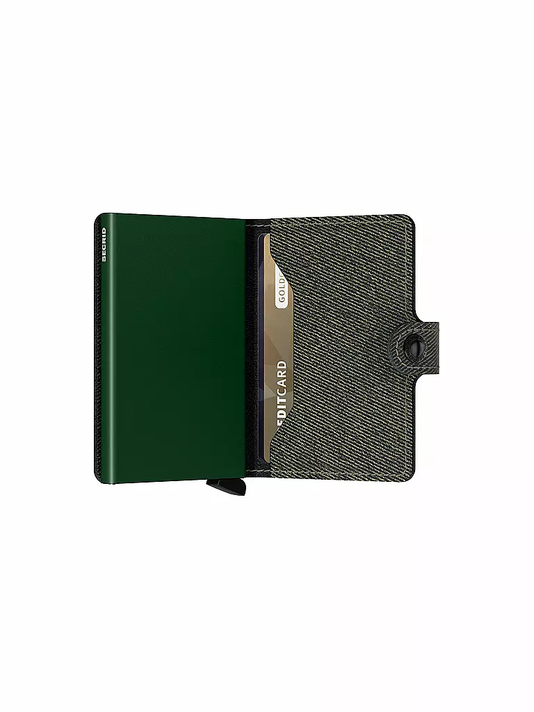 SECRID | Geldbörse - Miniwallet Twist Green | grün