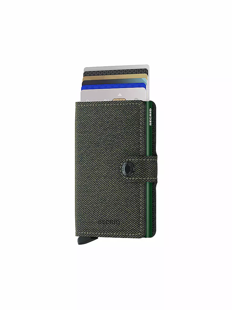 SECRID | Geldbörse - Miniwallet Twist Green | grün