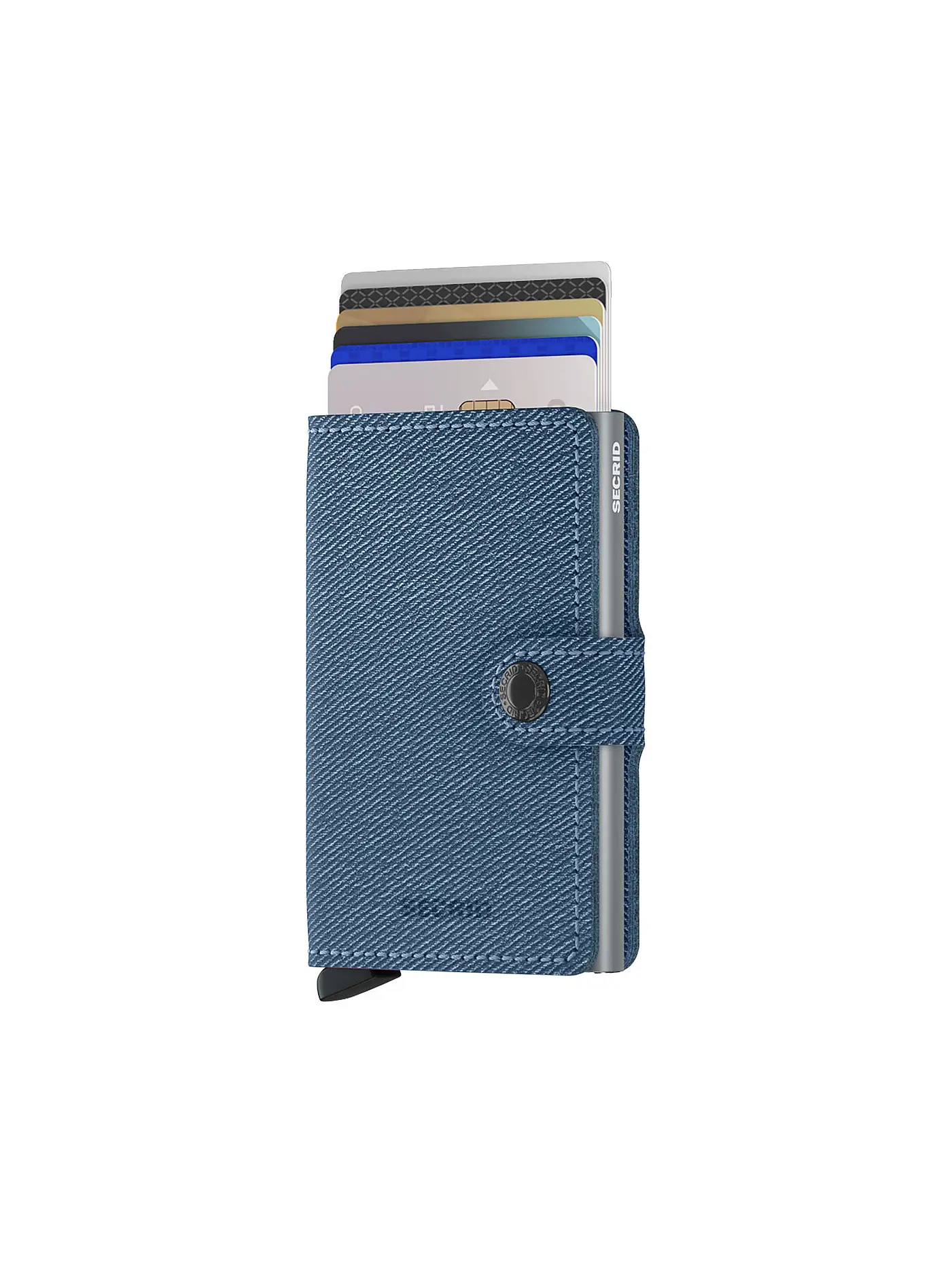 SECRID | Geldbörse - Miniwallet Twist Jeans Blue | blau