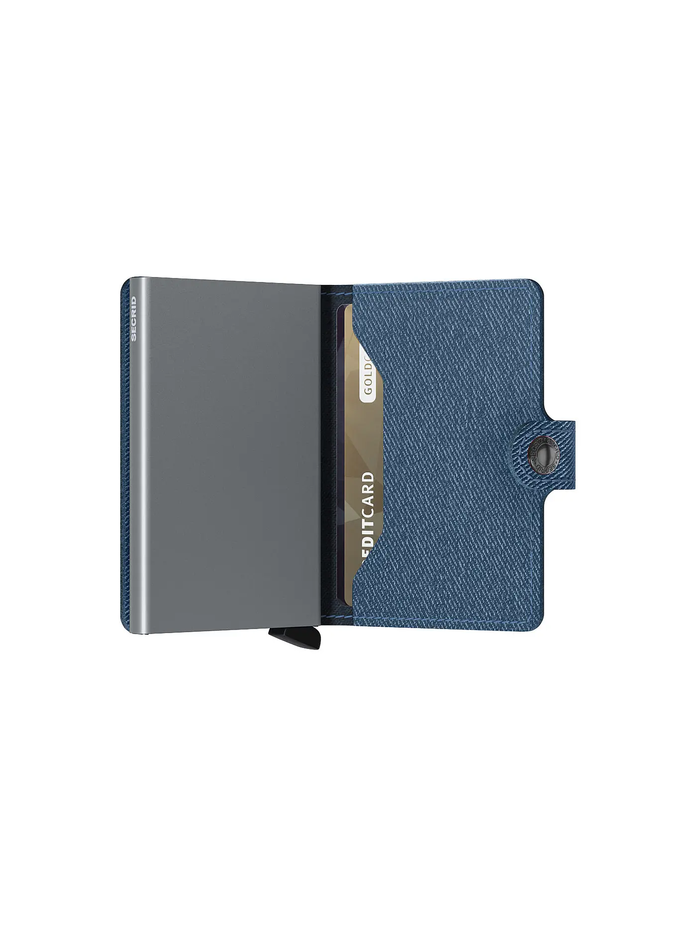 SECRID | Geldbörse - Miniwallet Twist Jeans Blue | blau