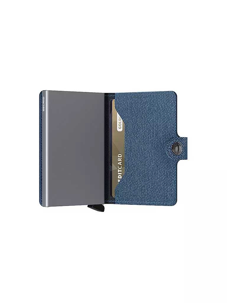 SECRID | Geldbörse - Miniwallet Twist Jeans Blue | grün