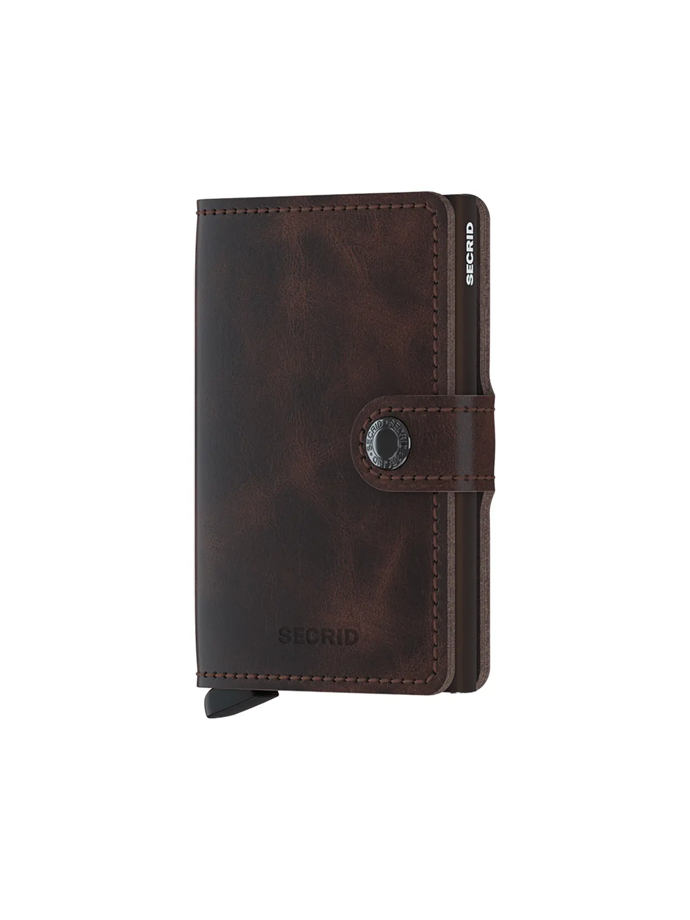 SECRID | Geldbörse - Miniwallet Vintage Mini Chocolate | braun