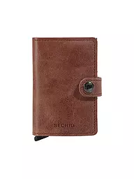 SECRID | Geldbörse - Miniwallet Vintage Mini Chocolate | camel