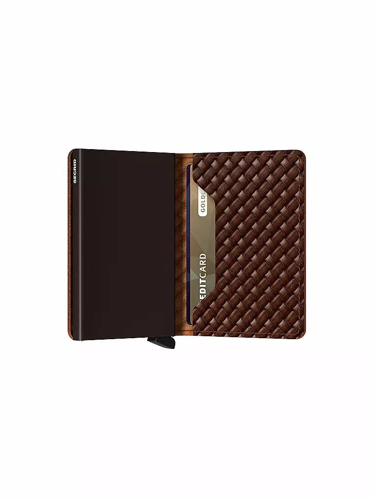 SECRID | Geldbörse - Slimwallet Basket Slim Brown | braun