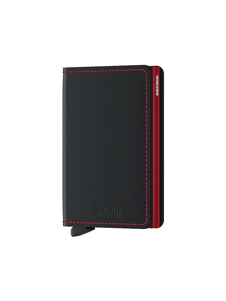 SECRID | Geldbörse - Slimwallet black & red | Schwarz
