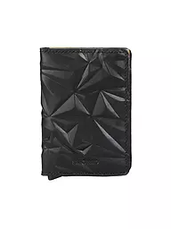 SECRID | Geldbörse - Slimwallet black gold | Schwarz